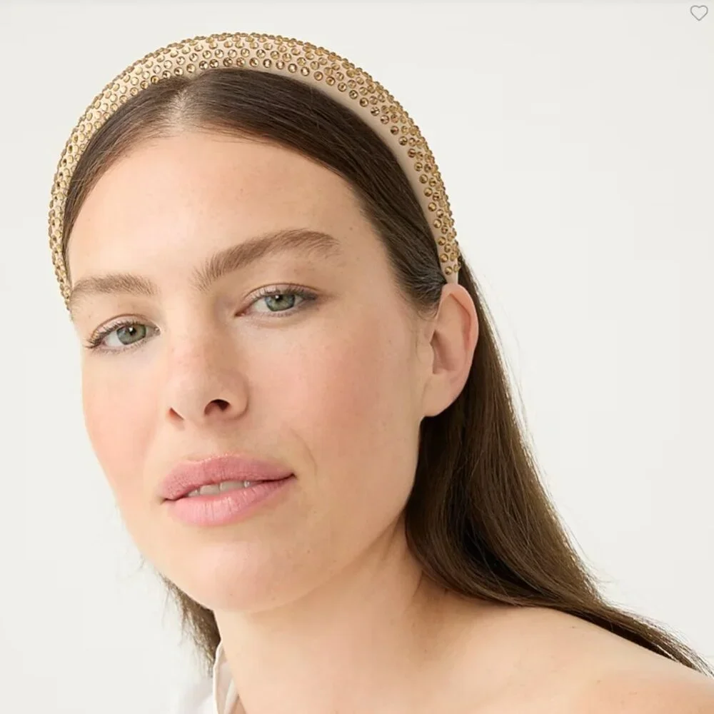 J.Crew Rhinestone-studded Headband - Picture 2 of 6